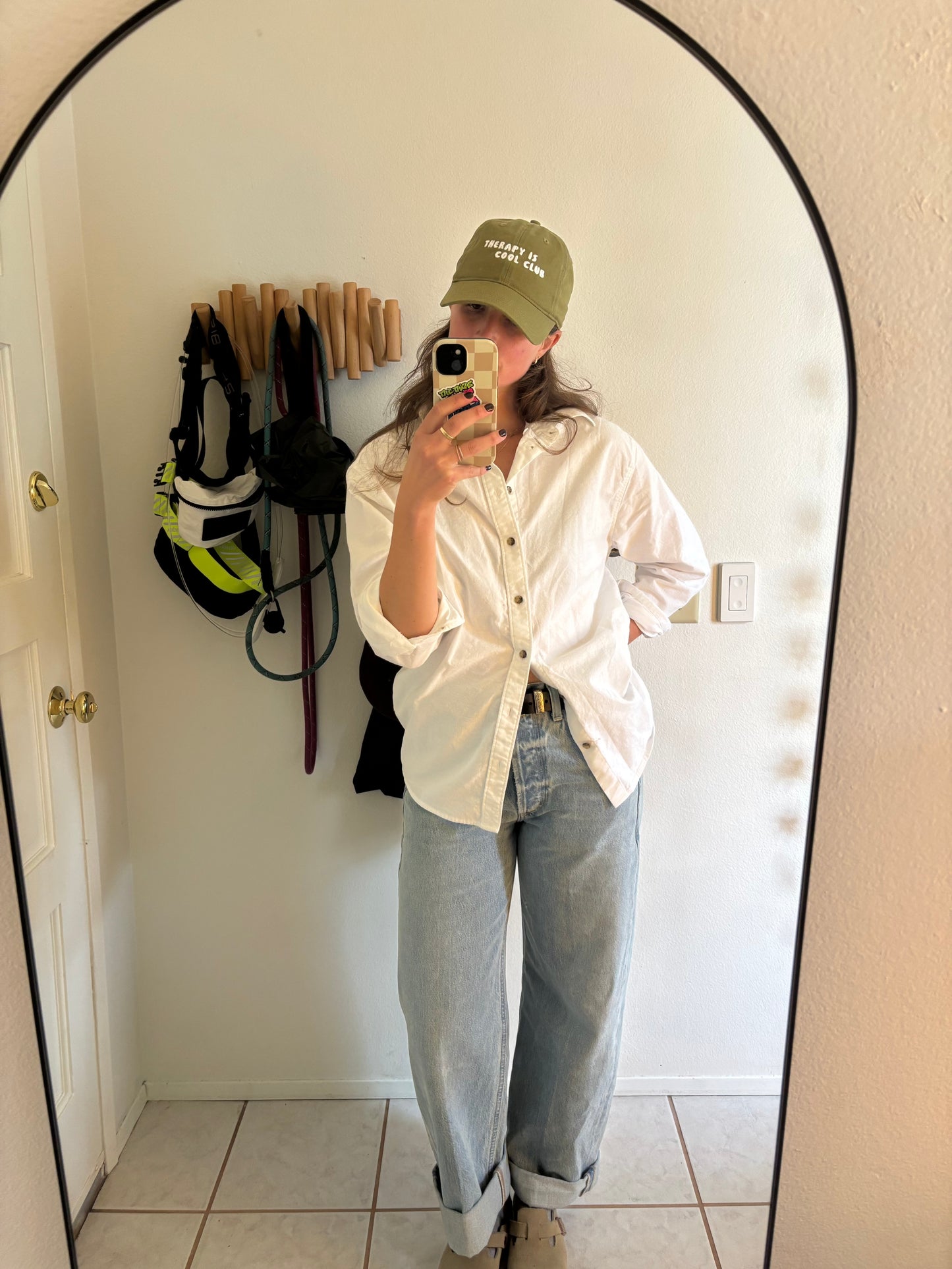 dysregulated dad hat (green)