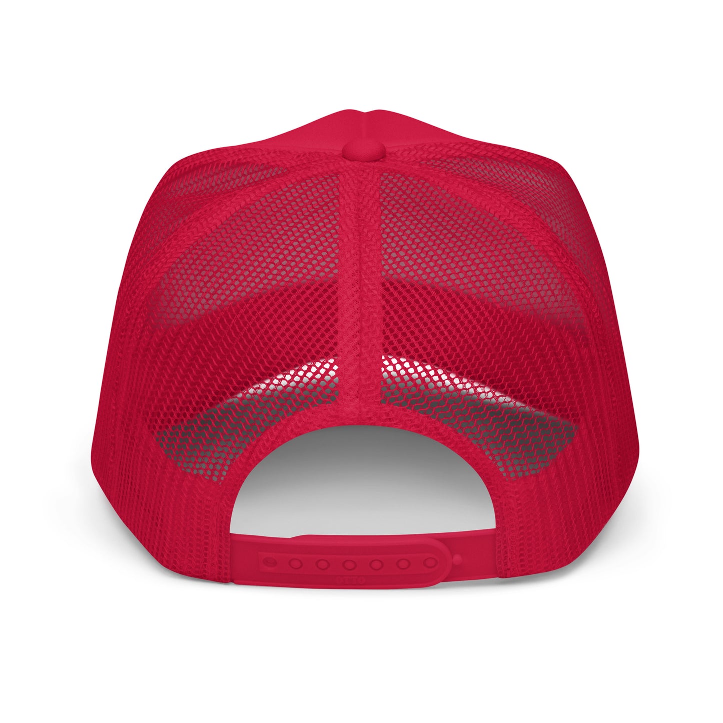 i'm triggered trucker hat (red)