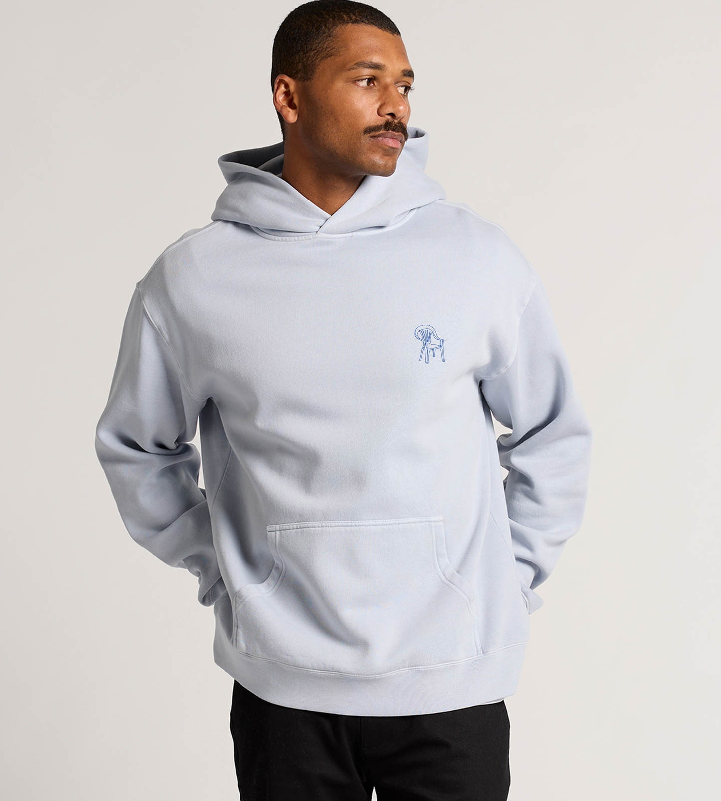 holding space hoodie (powder+group)