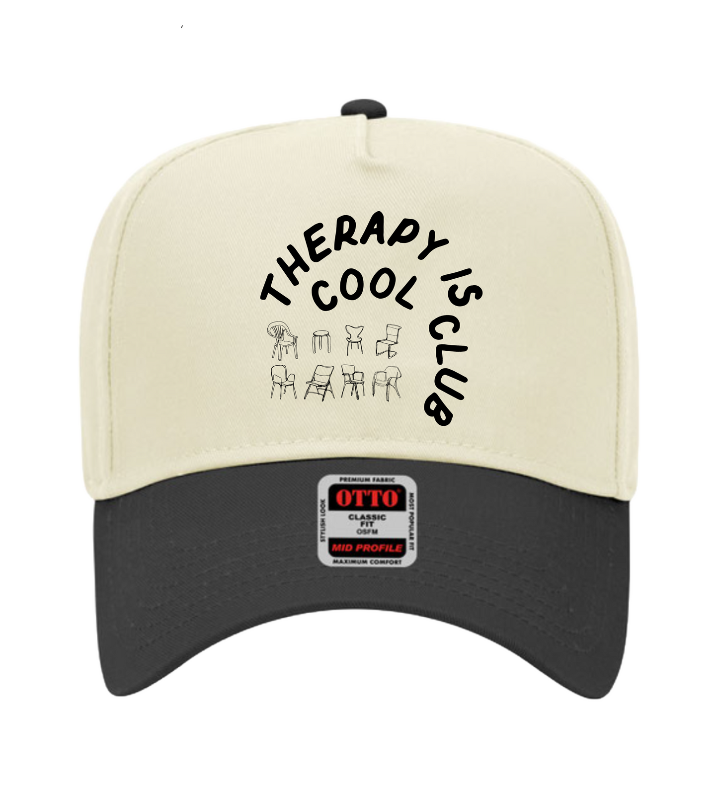 chair-ity two-tone cap