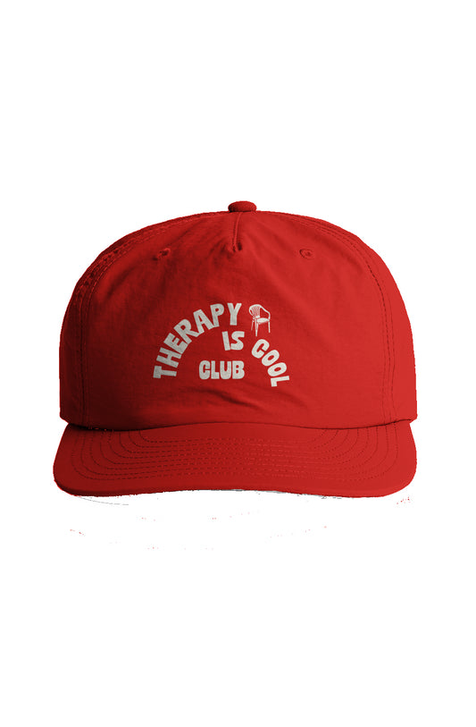 support group surf cap (red)