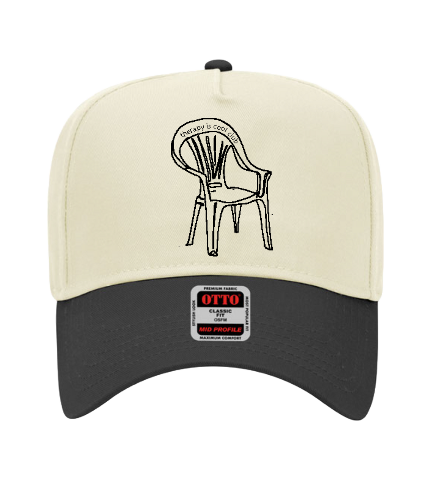 self help two-tone cap